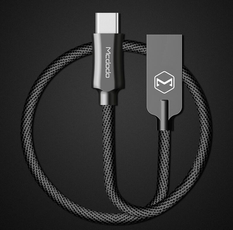Câble USB Knight Series à gaine tressée