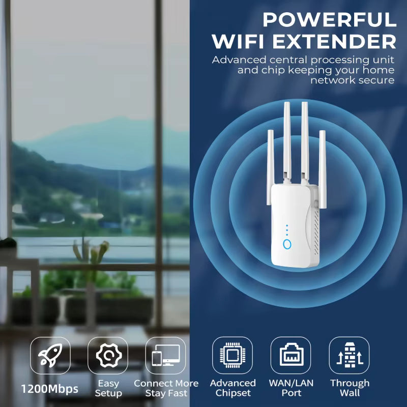 Amplificateur de signal WiFi 2,4 et 5 GHz