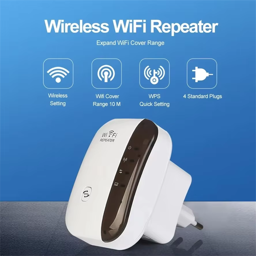 Extenseur WiFi compact pour studio et appartement