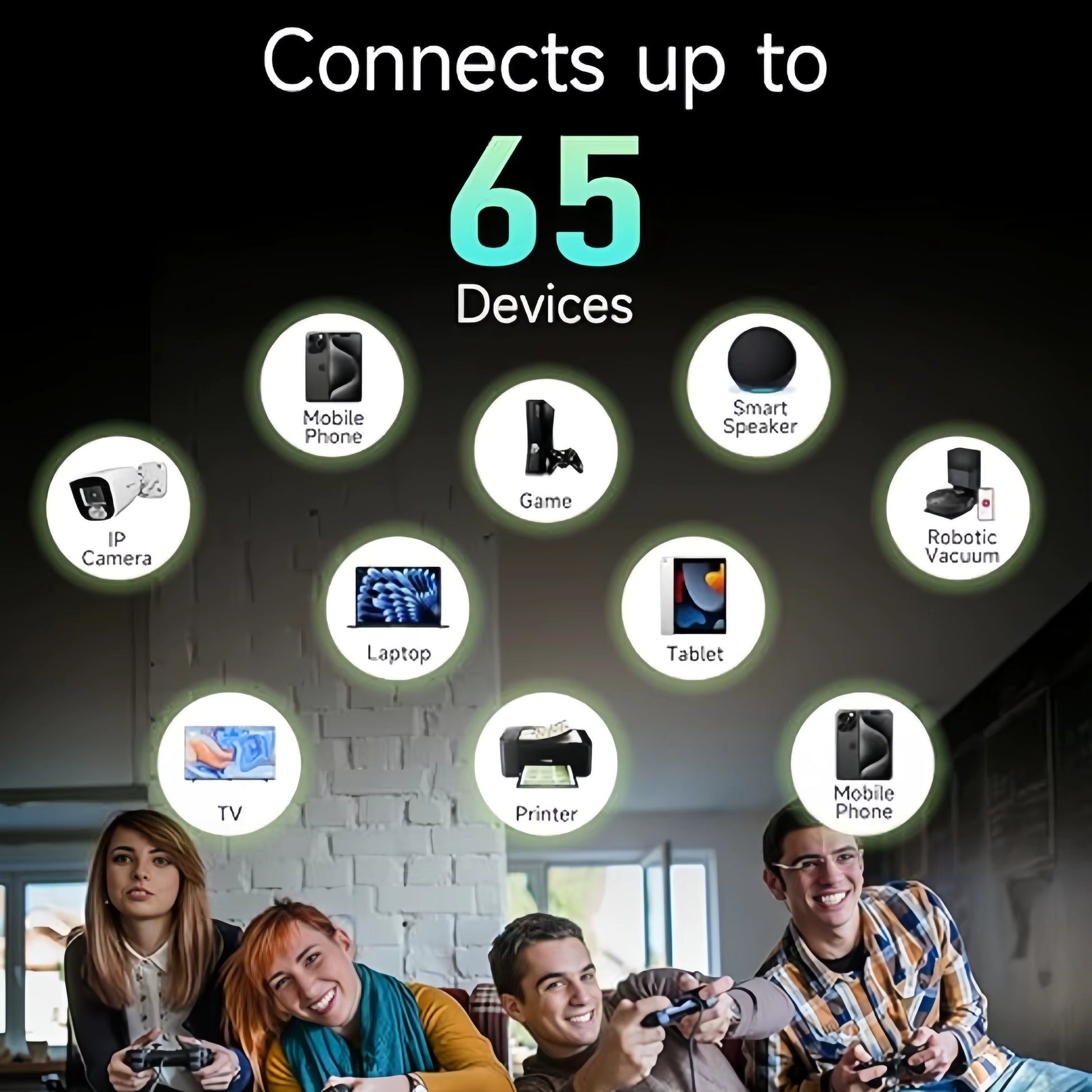 Extenseur WiFi compatible toutes les box internet