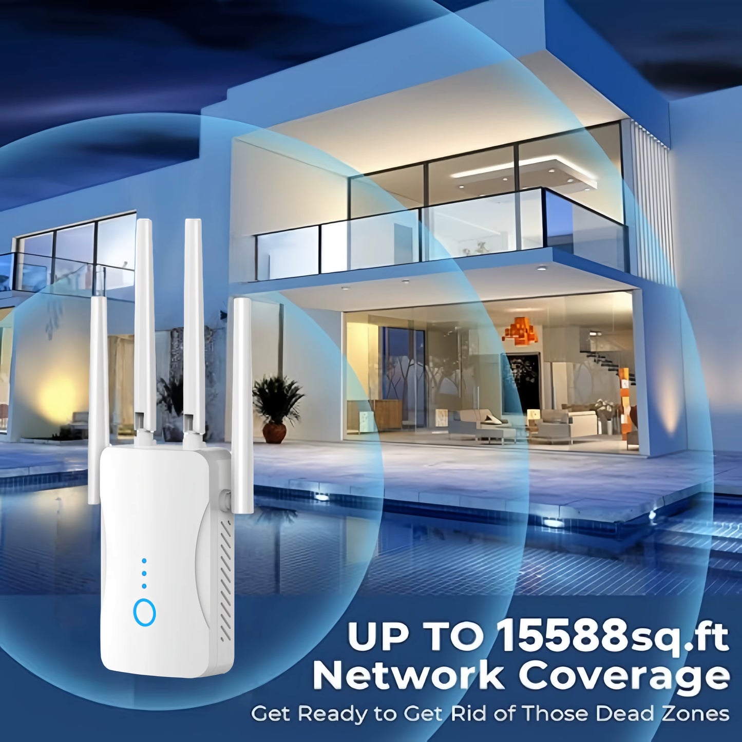 Amplificateur de signal WiFi 2,4 et 5 GHz
