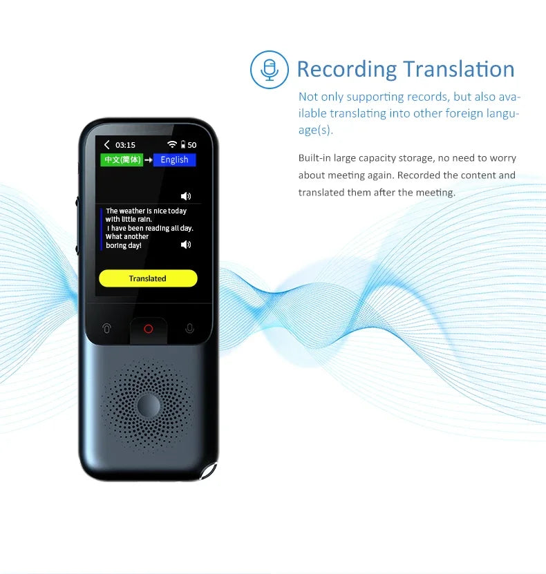 Traduction vocale instantanée pour voyager