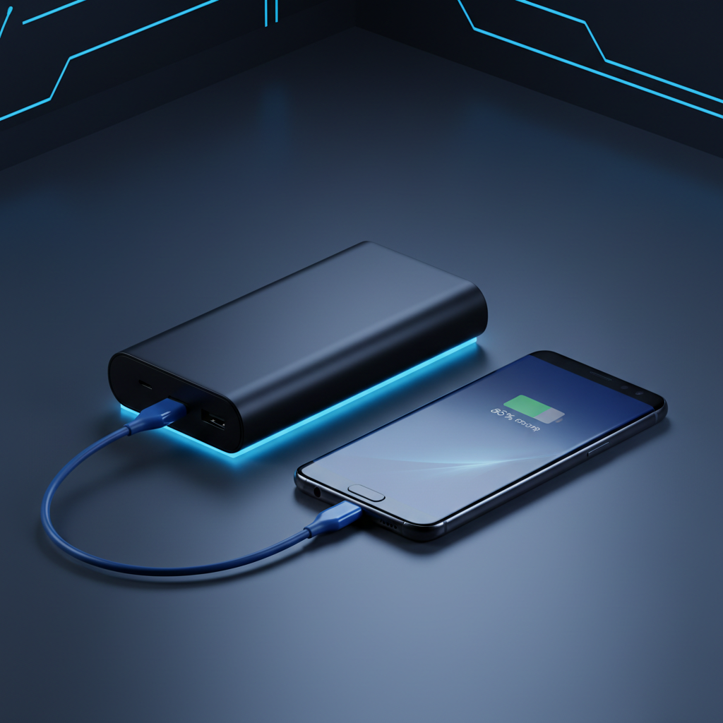 Powerbank 20000mAh Schnellladung